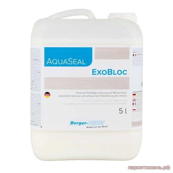 Паркетный лак грунтовочный Berger Aqua-Seal ExoBloc